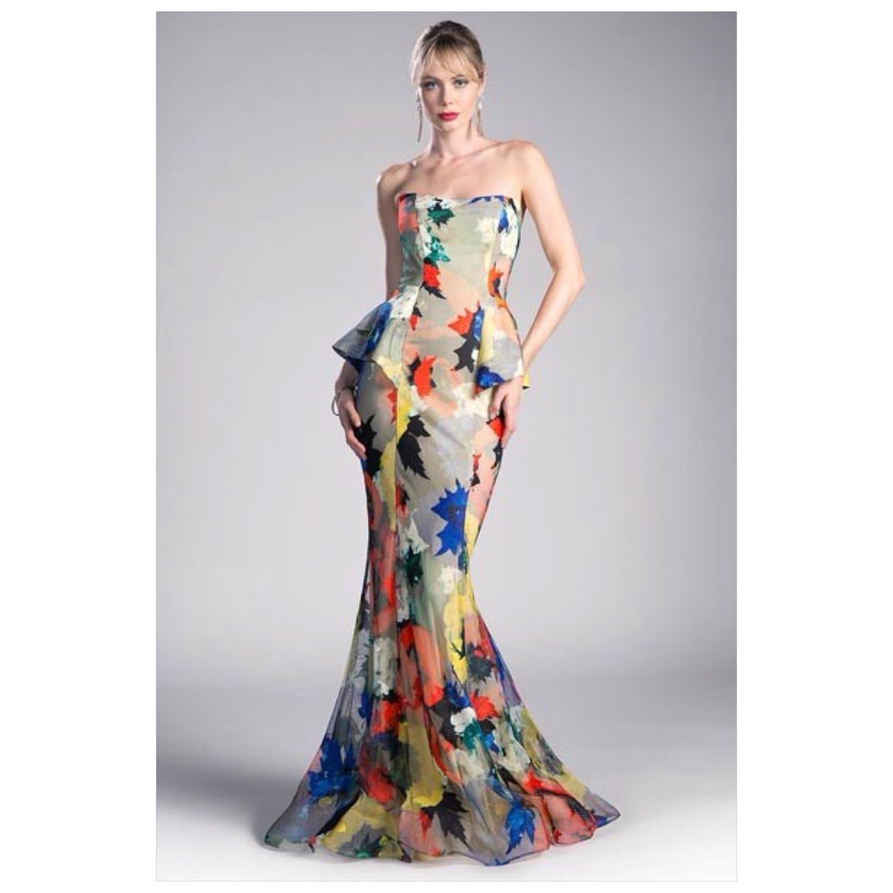 Multi Color Maxi Dress - Picture 2 of 8